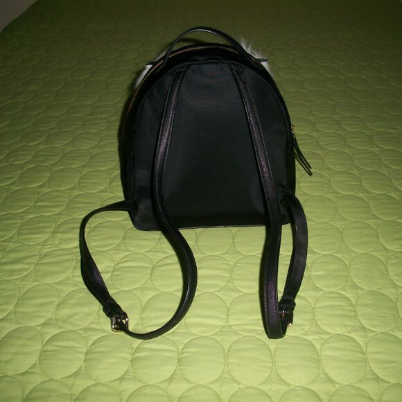 Kate Spade Star Bright black Owl Tomi Nylon Backpack main image 12